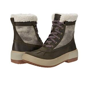 Merrell Haven Mid Lace Polar Waterproof Olive Womens Size  7 M